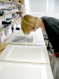 Anne Vibeke Mou - inspecting the flat