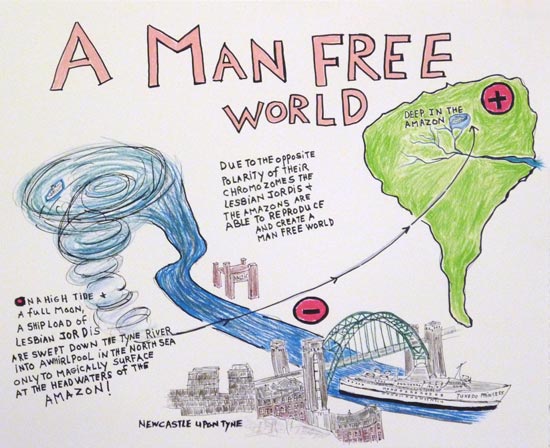 Chris Burden - A Man Free World