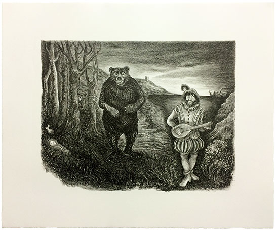 Deborah Snell - Exit: Pursued by a bear