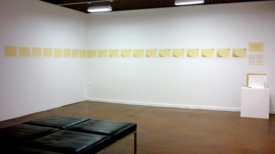 Peter J Evans - Making twenty, installation view at DLI Museum & Durham Art Gallery