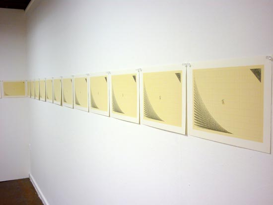 Peter J Evans - Making twenty - installation view at DLI Museum & Durham Art Gallery