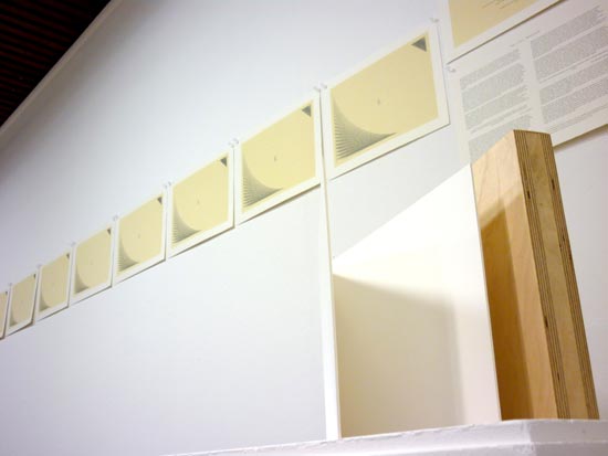 Peter J Evans - Making twenty - installation view at DLI Museum & Durham Art Gallery