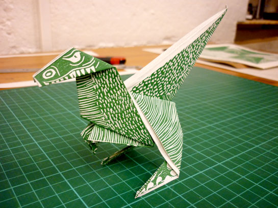 Rachael Kidd - Origami Dino